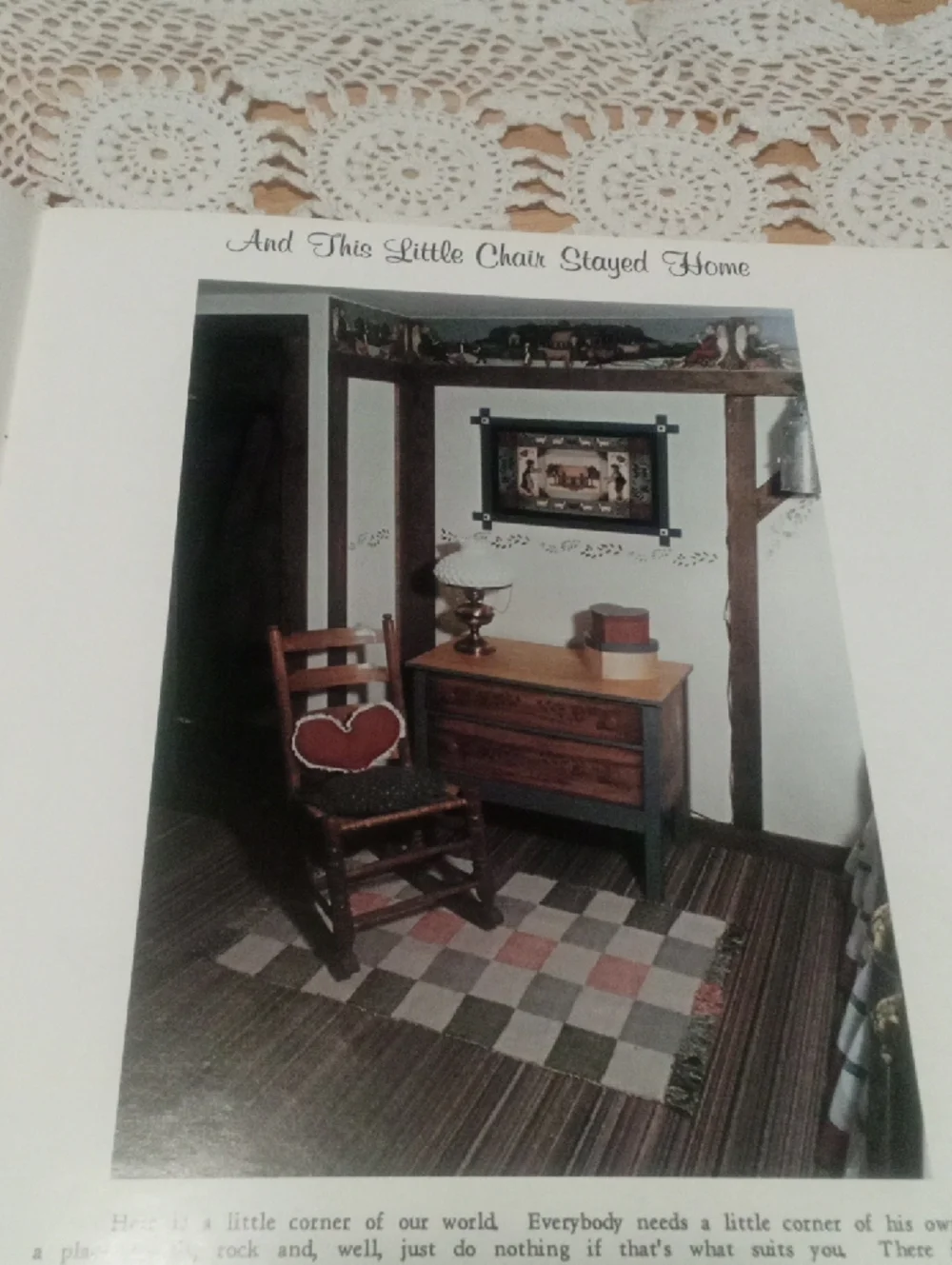 Vintage Once Upon a Dime Decorative Painting Booklet, Earthy American Series